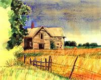 Farmhouse in Udell.