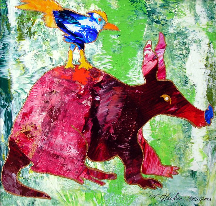 Red Aardvark & Bluebird