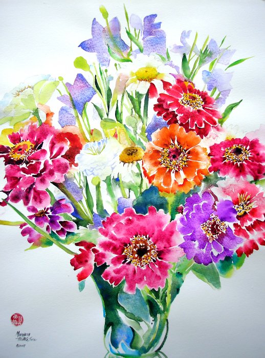 Zesty Zinnias