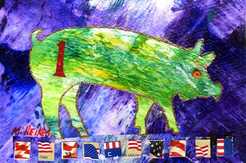 Patriotic Pig