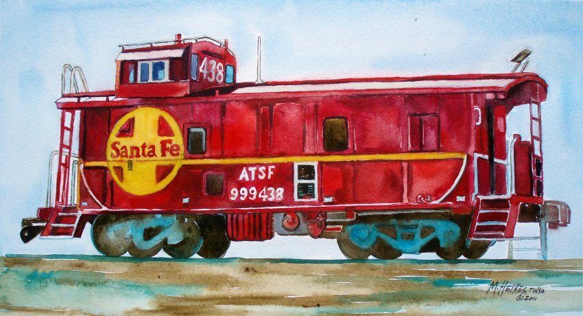 Santa Fe Caboose