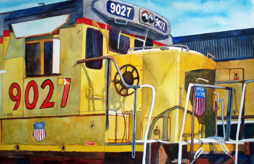 Union Pacific Engine 9027