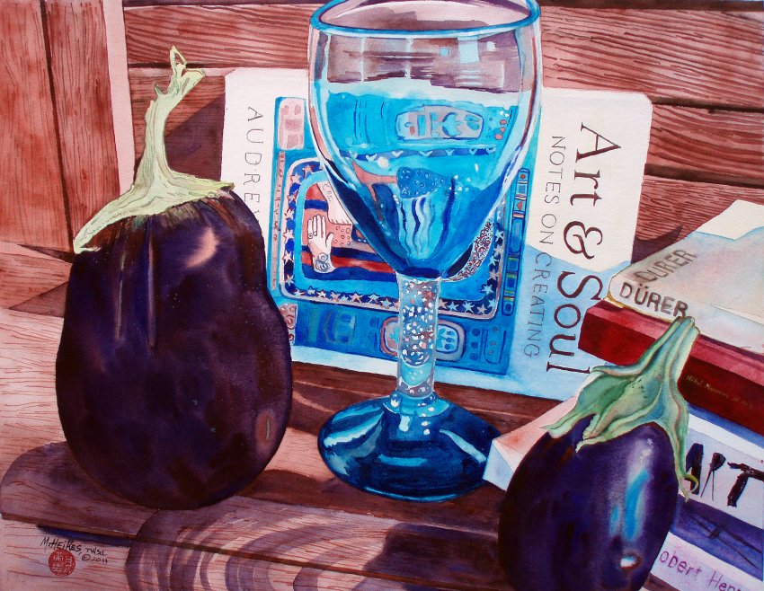 Artistic Aubergines