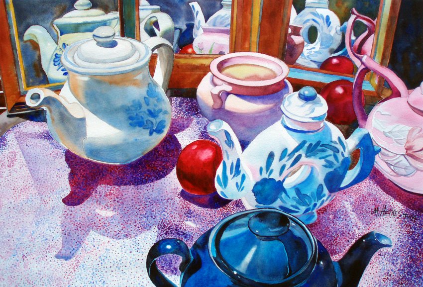 Nectarines and Teapots