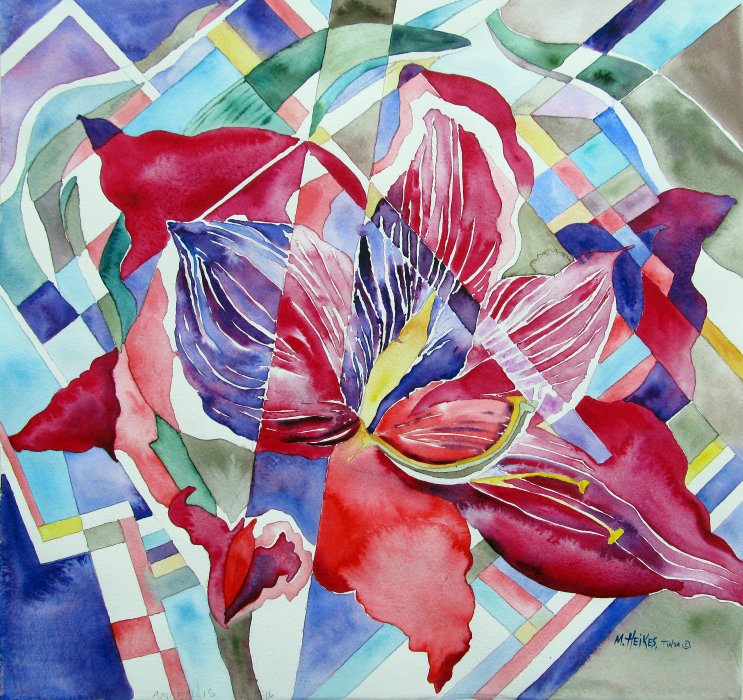 Amaryllis Abstraction