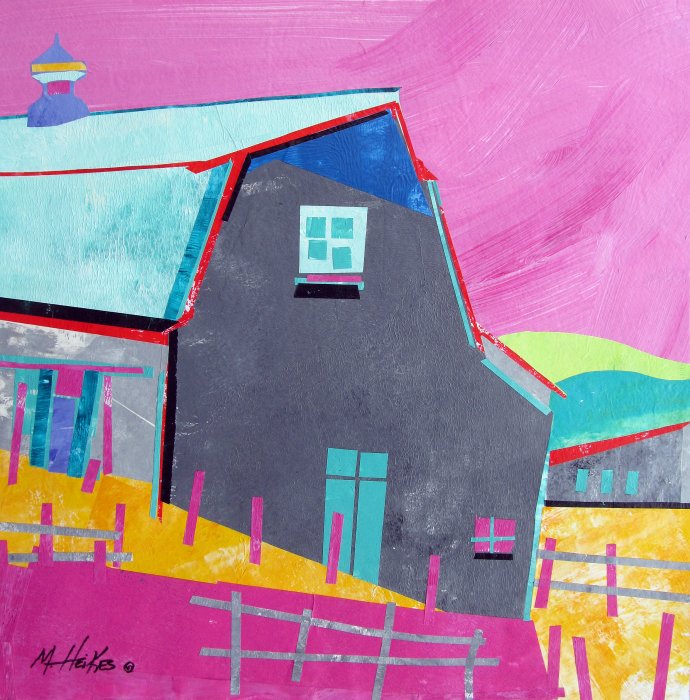 Pink Prairie Patterns (Iowa Barn Series)