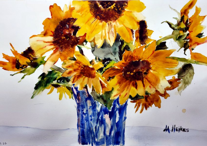 Sunflower Vignette #2