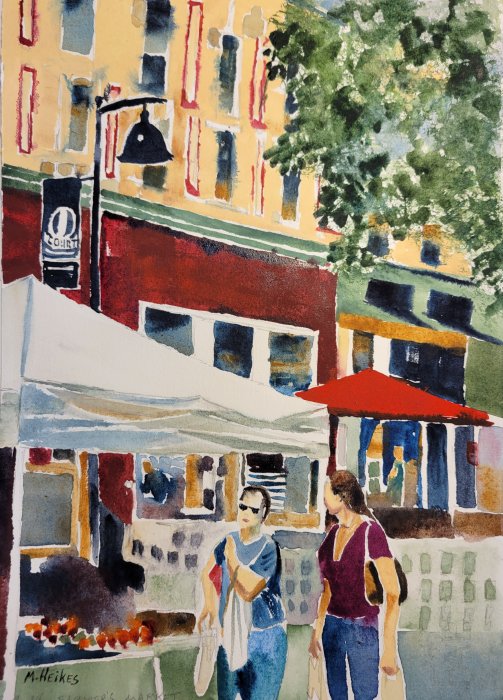 Oranges on Court Ave.