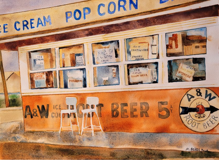 A&W, circa 1960