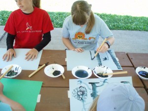 Kids painting