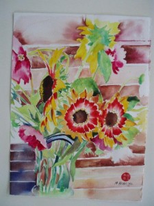 Garden Bouquet watercolor